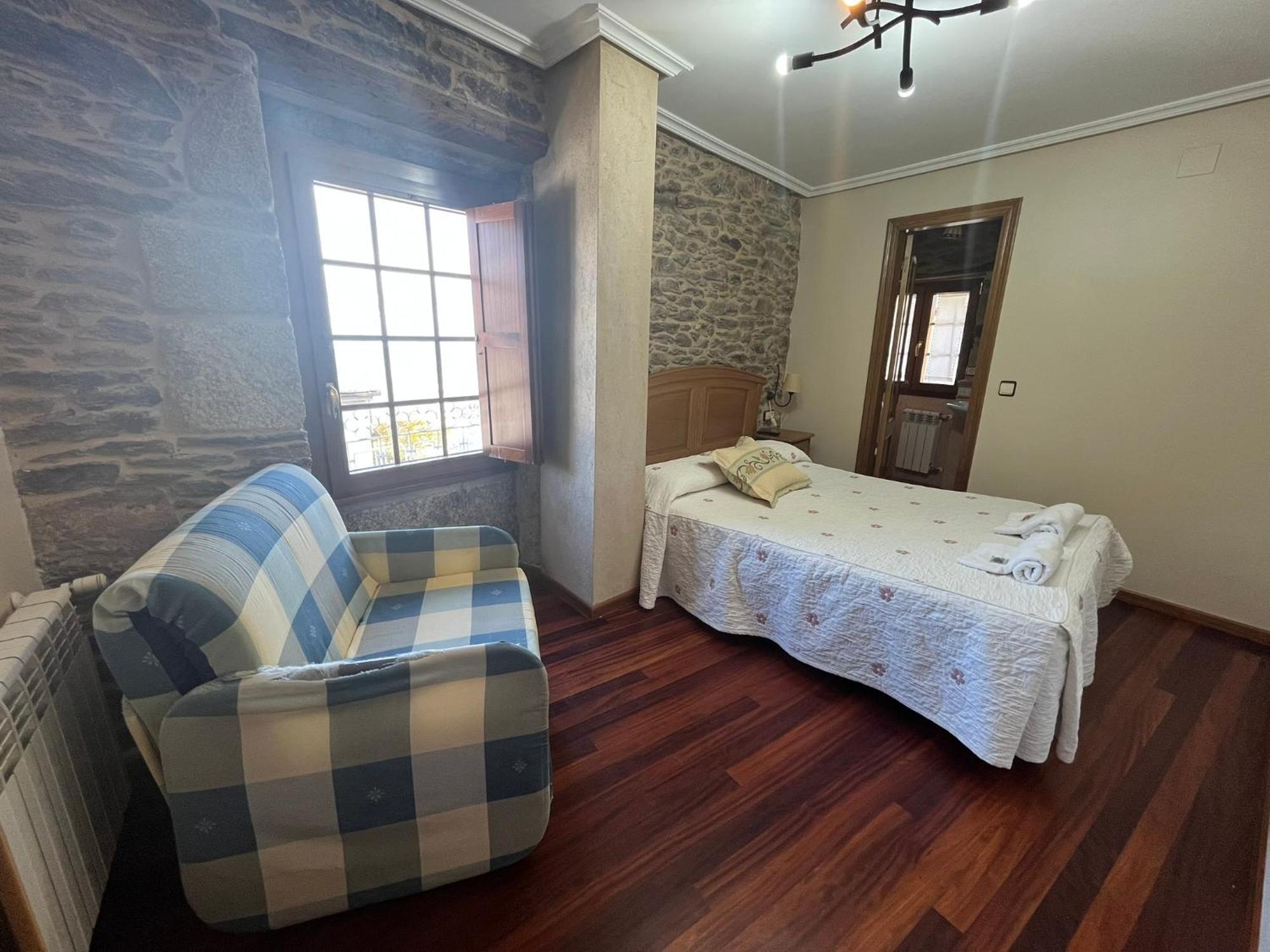 Hotel Caldelas Sacra-Pension Rustica 3 Estrellas Кастро-Кальделас Екстер'єр фото